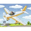 Ravensburger kubelių dėlionė „Mėgstamos transporto priemonės“, 12 kubelių