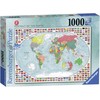 Ravensburger dėlionė „Žemės portretas. Pasaulio žemėlapis“, 1000 det.