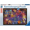 Ravensburger Dėlionė 3000 vnt. - Zodiako ženklai