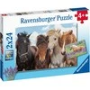 Ravensburger Dėlionė 2x24 vnt. - Arkliai