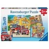 Ravensburger Dėlionė 3x49 vnt. - Ugniagesių brigada