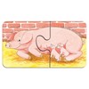 Ravensburger Dėlionė 9x2 vnt. - Gyvūnai ūkyje