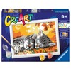 Dėlionė Ravensburger Paint by Numbers Autumn Cats