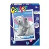 Tapymas pagal skaičius CreArt Pawsome Polar Bear su blizgučiais 20079 Ravensburger