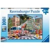 Ravensburger Dėlionė 100 vnt. - Gaisrinės mašinos
