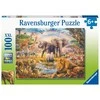 Ravensburger Dėlionė 100 vnt. - Laukiniai gyvūnai