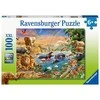 RAVENSBURGER dėlionė Vandens versmė savanoje, 100 det., 12910