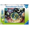 Ravensburger "XXL" Dėlionė 100 vnt. - Žaidimų aikštelė kosmose