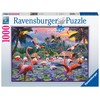 Ravensburger Dėlionė 1000 vnt. - Flamingai