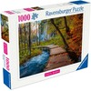 Ravensburger Dėlionė 1000 vnt. - Rudeninis medinis takas