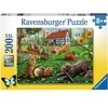 Ravensburger Dėlionė 200 vnt. - Gyvūnai sode