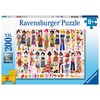 Ravensburger Dėlionė 200 vnt. - Gėlės ir draugai