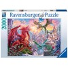 Ravensburger Dėlionė 2000 vnt. - Drakonai