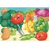 Ravensburger Dėlionė 2x24 vnt. - Švieži vaisiai ir daržovės
