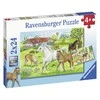 Ravensburger Dėlionė 2x24 vnt. - Arkliai