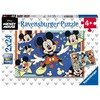 Ravensburger Dėlionė 2x24 vnt. - Peliukas Mikis