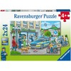 Ravensburger Dėlionė 2x24 vnt. - Policija darbe