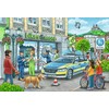 Ravensburger Dėlionė 2x24 vnt. - Policija darbe