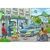 Ravensburger Dėlionė 2x24 vnt. - Policija darbe