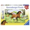 Ravensburger Dėlionė 2x24 vnt. - Arkliai