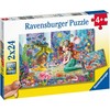 Ravensburger Dėlionė 2x24 vnt. - Undinės