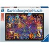 Ravensburger Dėlionė 3000 vnt. - Zodiako ženklai