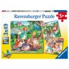 Ravensburger Dėlionė 3x49 vnt. - Mažosios princesės