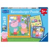 Ravensburger Dėlionė 3x49 vnt. - Peppa Pig