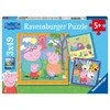 Ravensburger Dėlionė 3x49 vnt. - Peppa Pig
