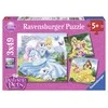 Ravensburger Dėlionė 3x49 vnt. - Princesės