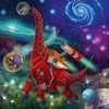 Ravensburger Dėlionė 3x49 vnt. - Dinozaurų pasaulis