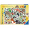 Ravensburger Dėlionė 500 vnt. - Gyvūnai
