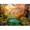 Ravensburger Dėlionė 500 vnt. - Dinozaurų žemė