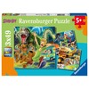 Ravensburger Dėlionė 3x49 vnt. - Scooby Doo