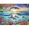 Ravensburger Dėlionė 300 vnt. - Delfinai