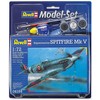 Revell - Spitfire Mk V dovanų komplektas, 1/72, 64164