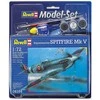 Revell - Spitfire Mk V dovanų komplektas, 1/72, 64164