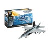 Klijavimo modelis Revell Maverick's F/A-18E, baltas