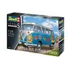 Revell VW T1 Samba Bus Flower Power 1/24 surenkamas plastikinis modelis