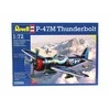 Revell P-47M Thunderbolt - PLASTIKINIS modeliavimo rinkinys