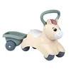 Paspiriama mašinėlė Smoby Cute Baby Pony su priekaba