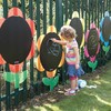 „TTS Outdoor Mark Making Chalkboard Daisies“ 5 vnt