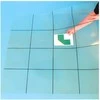 TTS Universalus permatomas tinklelio kilimėlis robotikai ir matematikai