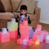TTS Sensory ICT Glow Construction Blocks 12pk