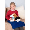 TTS Weighted Lap Buddies & Blanket - Beagle