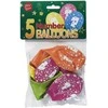 Viborg Bini Number 1 Balloons, 5 Pieces