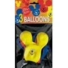 Viborg Bini Mouse-Shaped Balloons, 3 Pieces