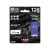Atminties kortelė GOODRAM 128GB MIKRO KORTELĖ UHS I U3 A2 + ADAPTERIS