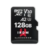 Atminties kortelė GOODRAM 128GB MIKRO KORTELĖ UHS I U3 A2 + ADAPTERIS