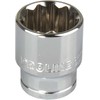 Nasadka 12 taškų galvutė CV 1/2" 17 mm proline